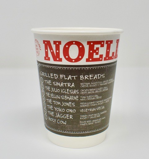 NOELLE CAFE 12OZ DW PE CUP X500(N)